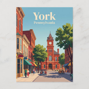York, Pennsylvania Postcard