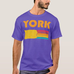 York Pennsylvania Vintage Distressed Souvenir T-Shirt