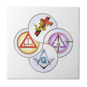 York Rite Digital Pinwheel Tile