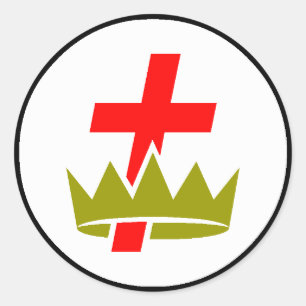 York Rite Edition Classic Round Sticker