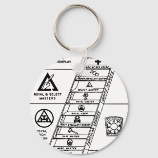 York Rite Ladder Key Ring