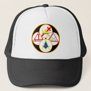 York Rite Mason Trucker Hat