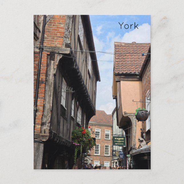 York Shambles Postcard (Front)