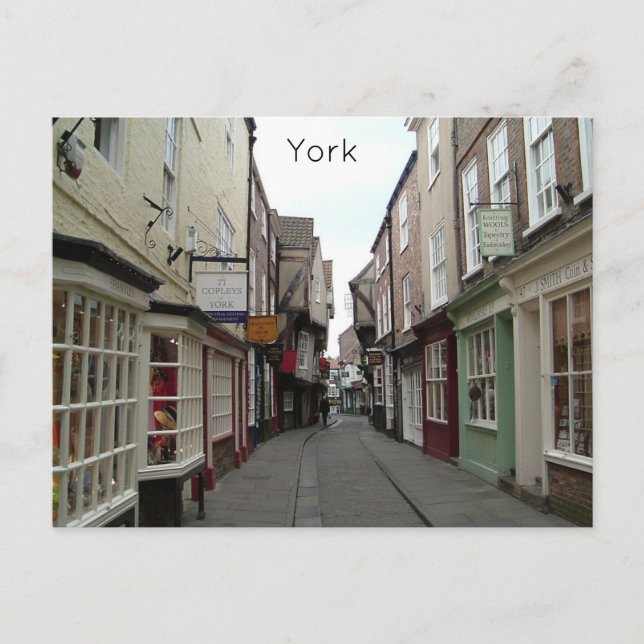 York Shambles Postcard (Front)