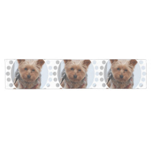 York Terrier Dog Short Table Runner