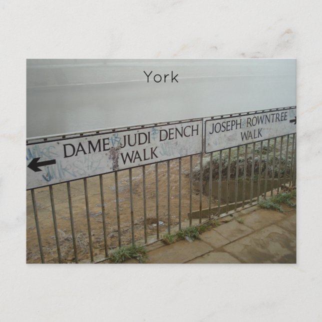 York Walks Postcard (Front)