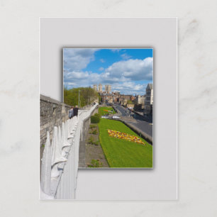 York walls minster postcard