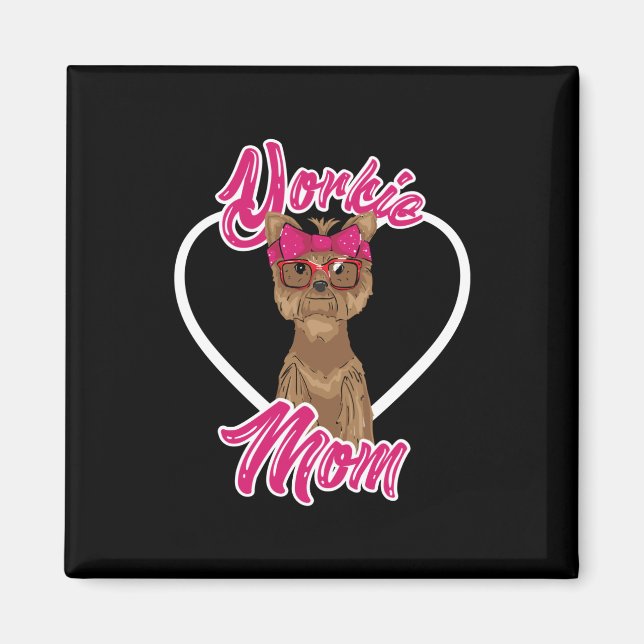 Yorki Mum Magnet (Front)