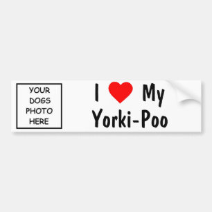 Yorki-Poo Bumper Sticker
