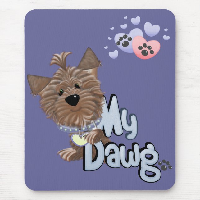Yorkie 2 Mousepad (Front)