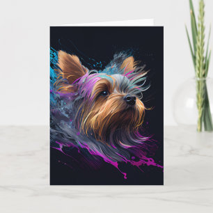 Yorkie All Occasions Greeting Card