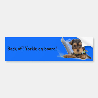 Yorkie Bumper Sticker
