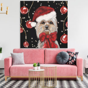 Yorkie Canvas Print