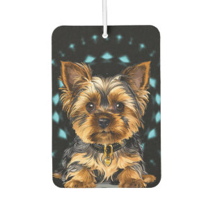 Yorkie Car Air Freshener