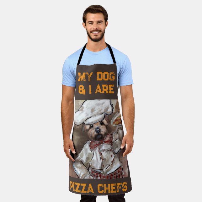 Yorkie Chef Apron (Worn)