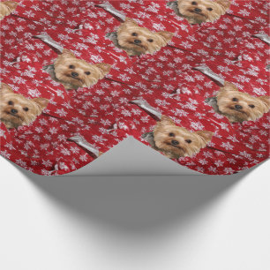 Yorkie Christmas Wrapping Paper