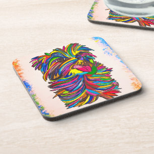 Yorkie Coaster Set