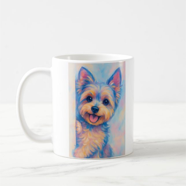 Yorkie Coffee Mug (Left)