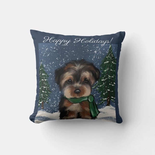 YORKIE          CUSHION (Front)