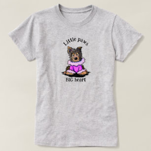 Yorkie Cutie In Pink KiniArt T-Shirt