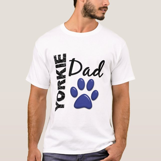Yorkie Dad 2 T-Shirt (Front)
