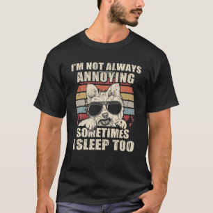 Yorkie Dog Annoying Vintage Retro Funny T-Shirt