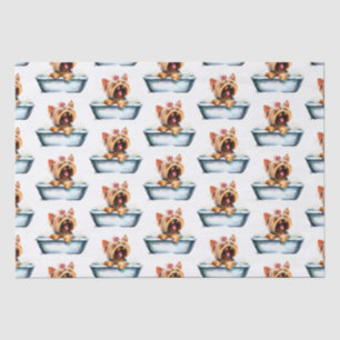 Yorkie Dog Tissue Paper
