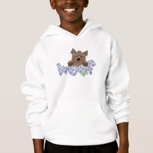 Yorkie Dog Woof (blue)