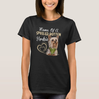 Yorkie Dog Yorkie Mom Dog T-Shirt
