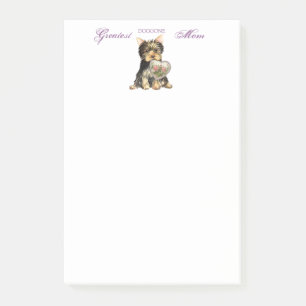 Yorkie Heart Mum Post-it Notes