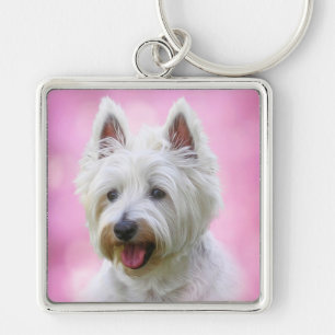 Yorkie Key Ring
