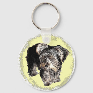 Yorkie Keychain