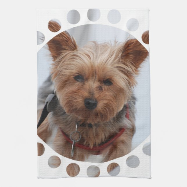 Yorkie  Kitchen Towel (Vertical)