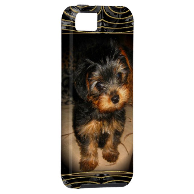 Yorkie Love Case-Mate iPhone Case (Back/Right)