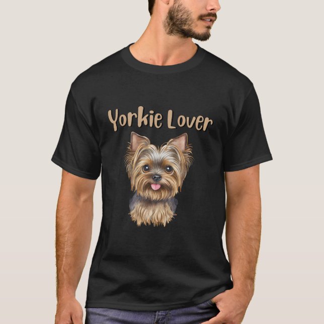 Yorkie Lover T-Shirt (Front)