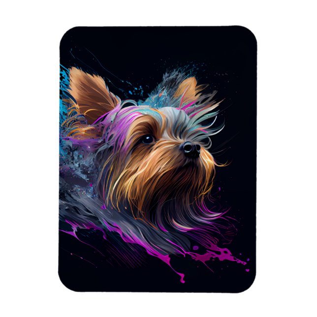 Yorkie Magnet (Vertical)