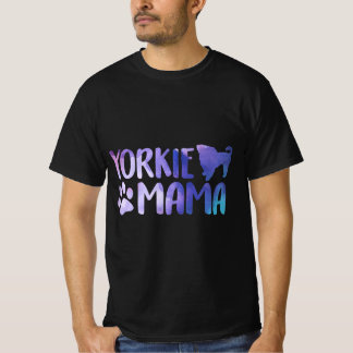 Yorkie Mama Yorkshire Maltese Terrier Dog Mum Tees