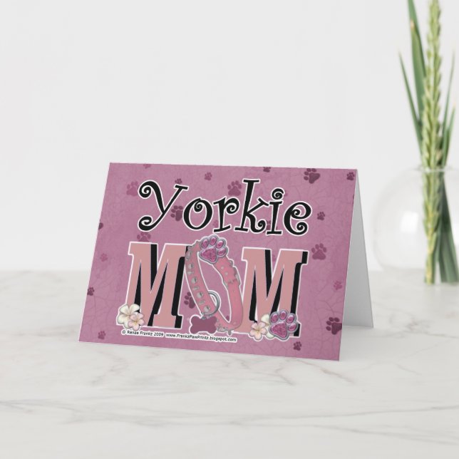Yorkie MOM Card (Front)