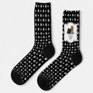 Yorkie Mom (Yorkshire Terrier Mom) Cute Dog Mom Socks