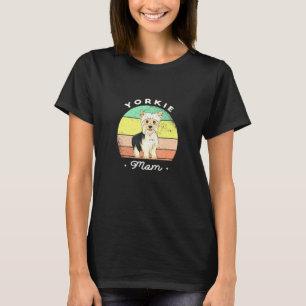 Yorkie Mum Cute Dog T-Shirt