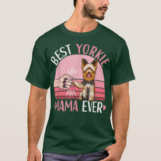 Yorkie Mum Dog Apparel Yorkshire Terrier Owner for T-Shirt