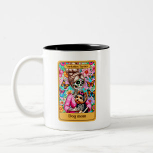Yorkie Mum Tarot Card Mug