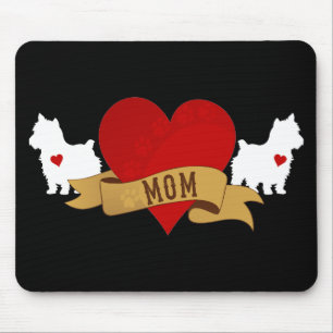 Yorkie Mum [Tattoo style] Mouse Mat