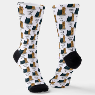 Yorkie Mum (Yorkshire Terrier Mum) Socks