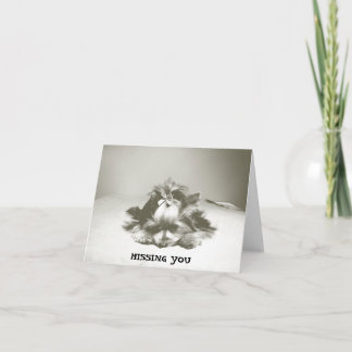 Yorkie Note Card- Missing You Card