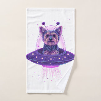 Yorkie � Out-of-This-World Dog Hand Towel