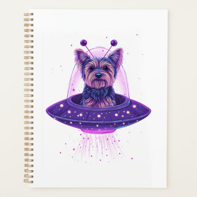 Yorkie � Out-of-This-World Dog Planner (Front)