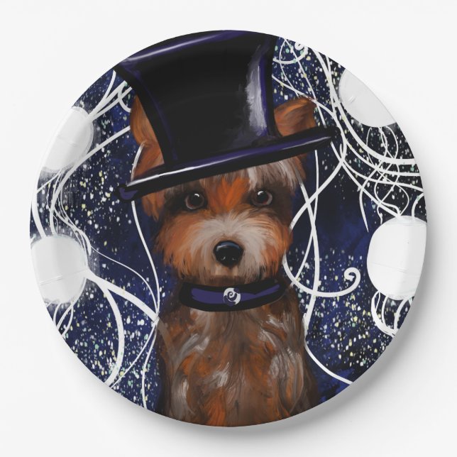 YORKIE            PAPER PLATE (Front)