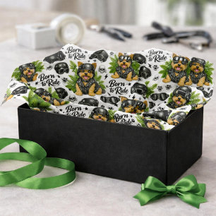 Yorkie Pattern Cute Dog  Tissue Paper