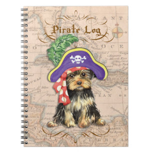Yorkie Pirate Notebook
